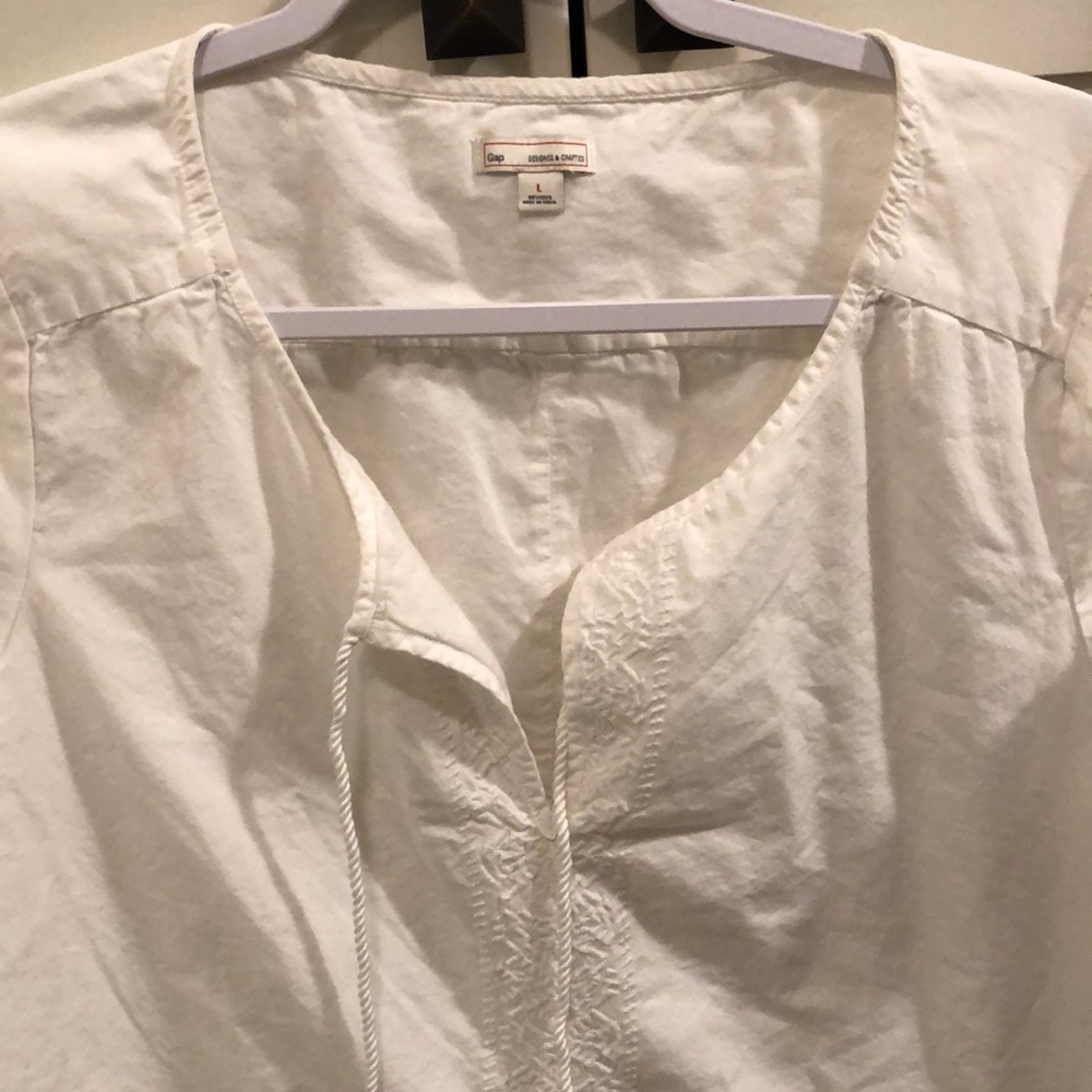 Gap White Tunic Dress